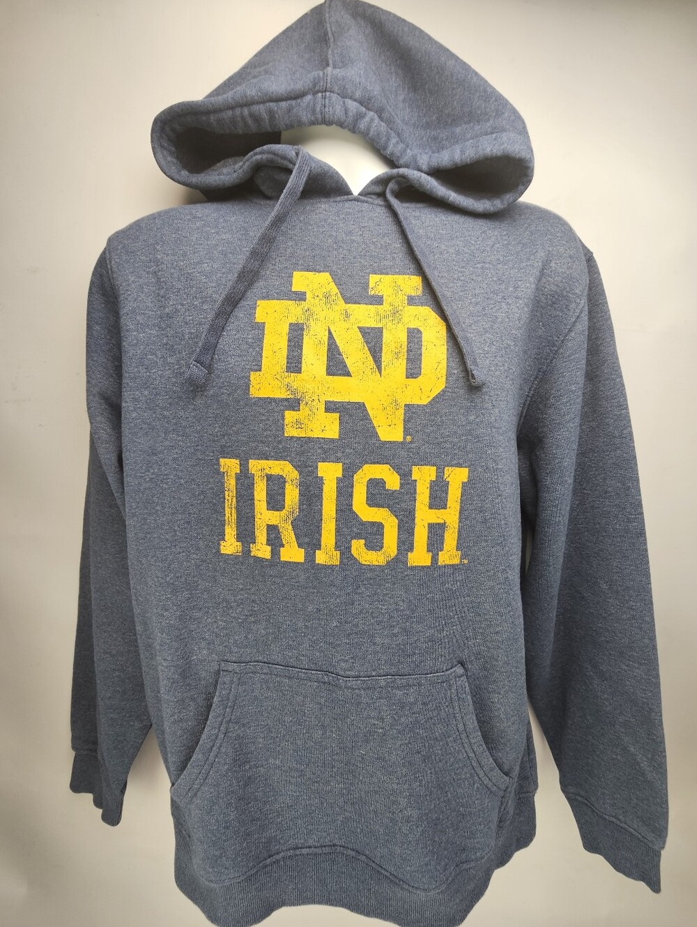 Fanatics Captivating Notre Dame Fighting Irish Print Hoodie Sweatshirt Navy M